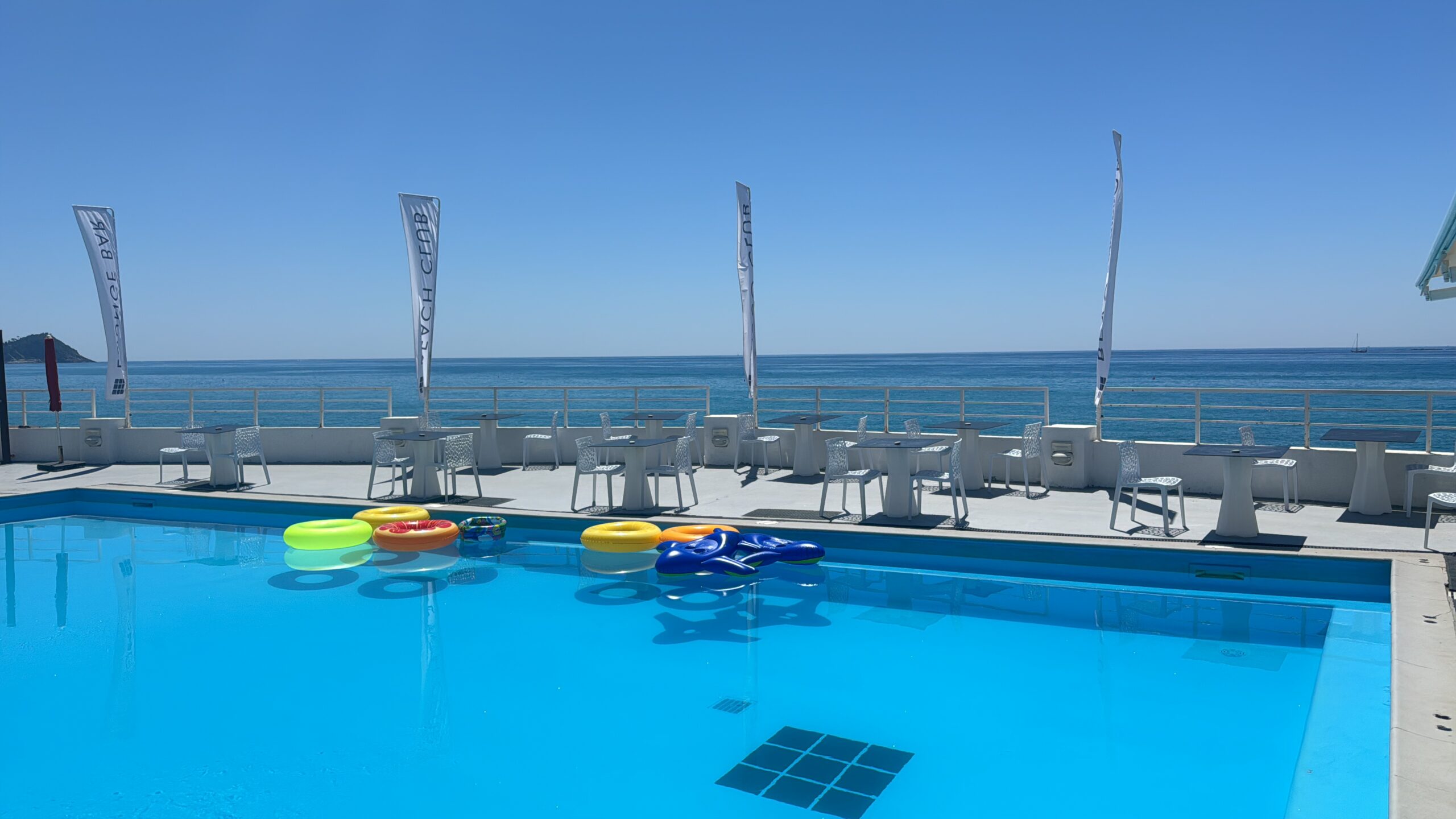 Piscina Club SOl Levante Cavi di lavagna