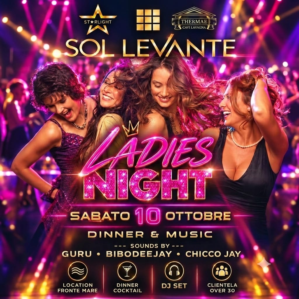 Ladyes Night Party al SOl Levante